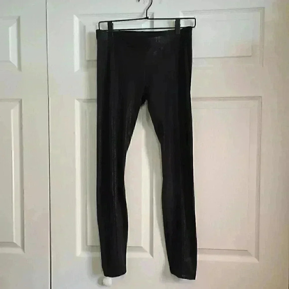 bebe Black Textured Leggings - Picture 3 of 12